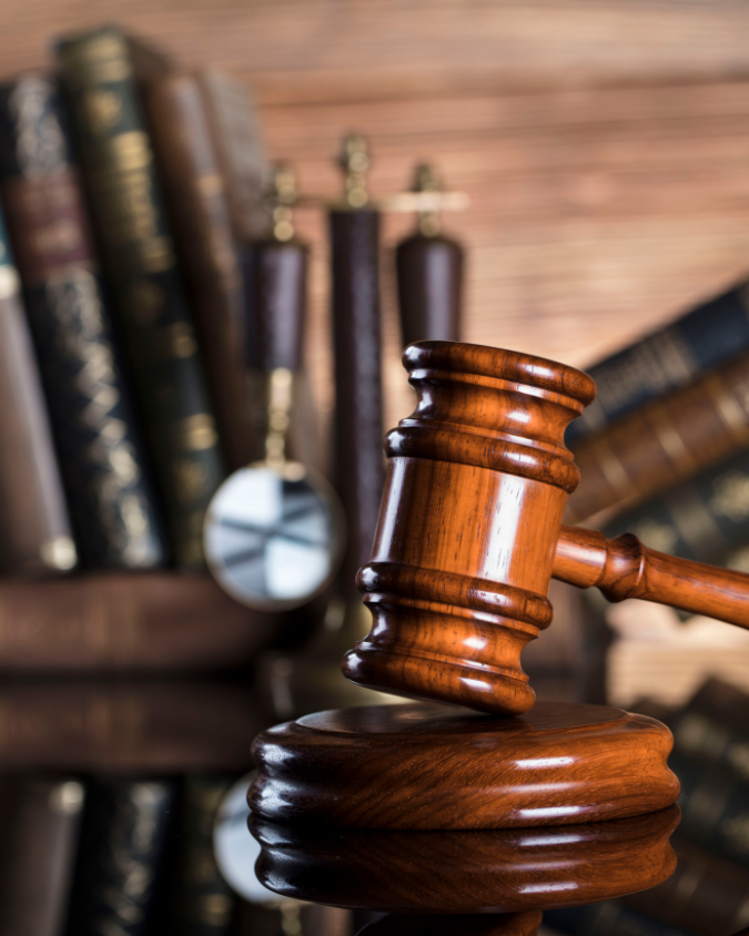 Photo of a gavel.