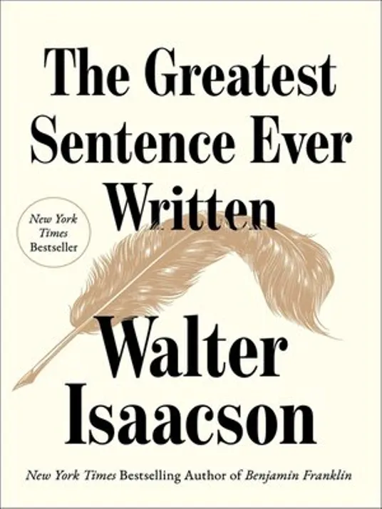 The Greatest Sentence Ever Written book cover